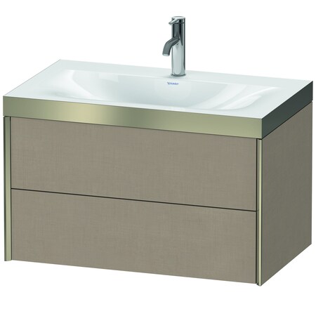 Duravit Xviu C-Bonded Set Wall-Mounted Linen XV4615OB175P